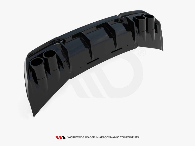 Maxton Design - Rear Valance V.3 + Exhaust Ends Imitation Cupra Formentor Mk1 Facelift