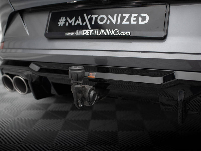 Maxton Design - Rear Valance V.3 + Exhaust Ends Imitation Cupra Formentor Mk1 Facelift