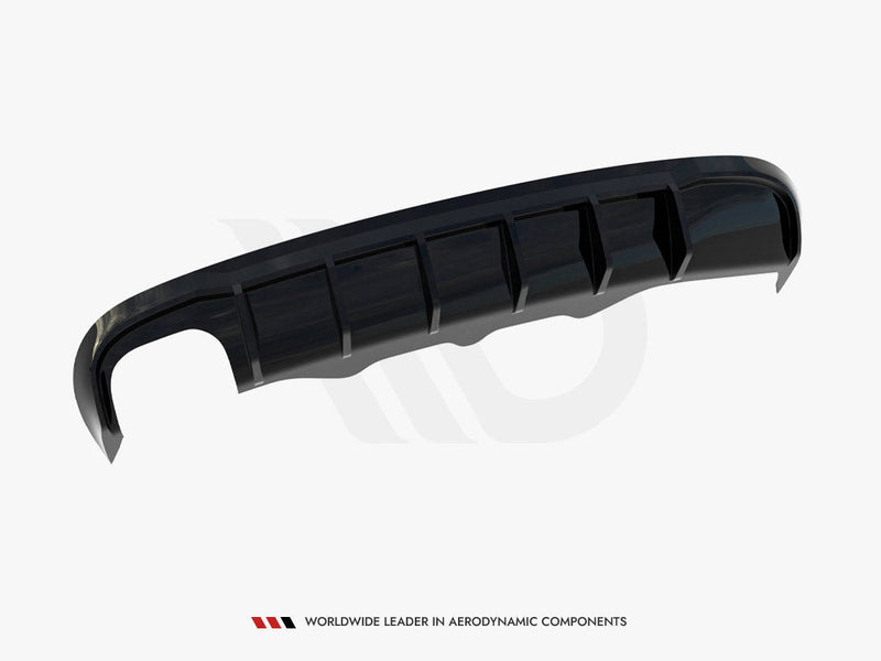 Maxton Design - Rear Valance Audi A5 S-Line Sportback 8T (Version with dual exhaust tips on one side)