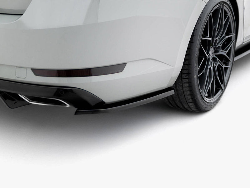 Maxton Design - Rear Side Splitters V.3 Skoda Superb Liftback / Combi Mk3