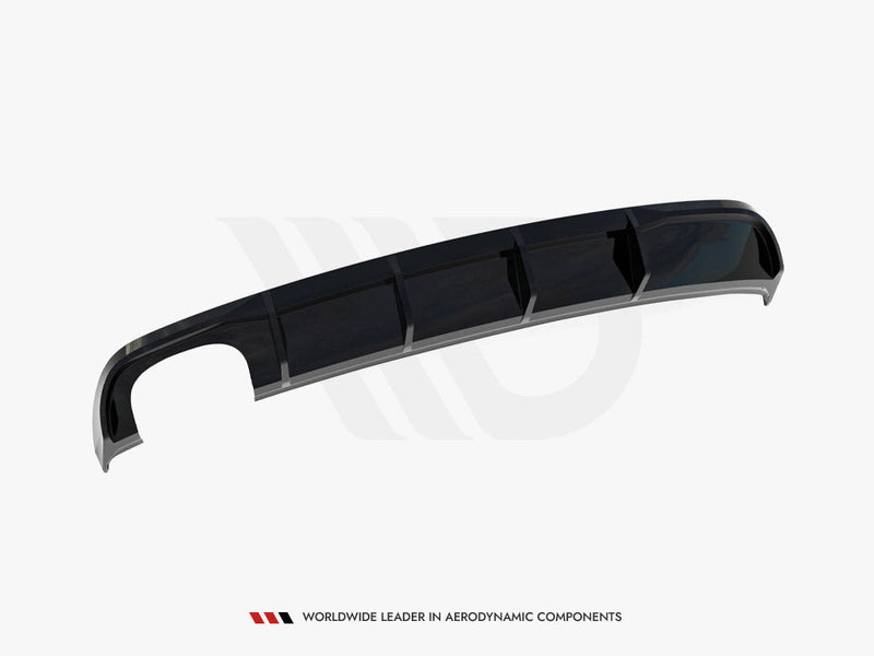 Maxton Design - Rear Valance Audi A3 Sedan 8V Facelift (Version with dual exhaust tips on one side)