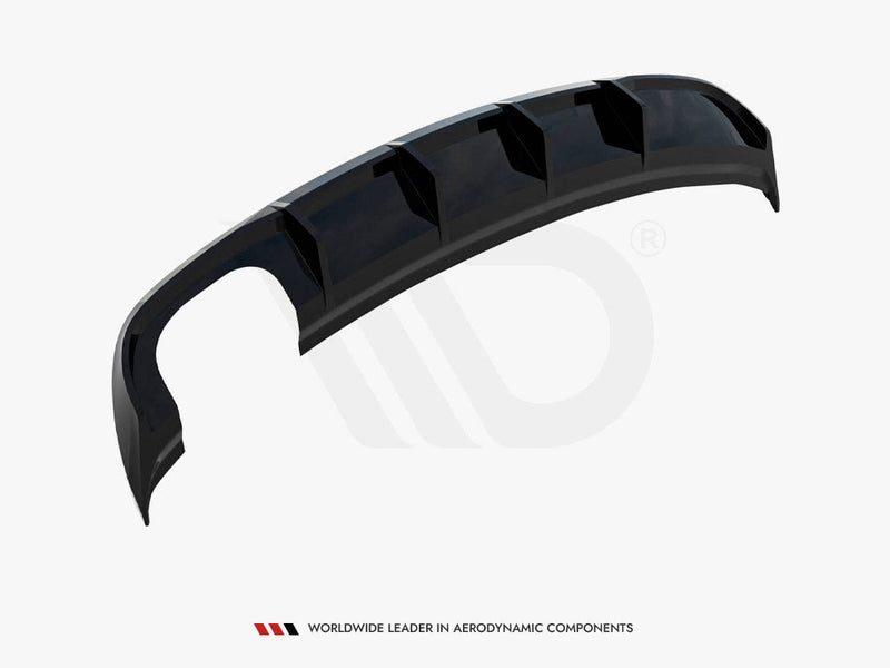 Maxton Design - Rear Valance Audi A3 Sedan 8V Facelift (Version with dual exhaust tips on one side)