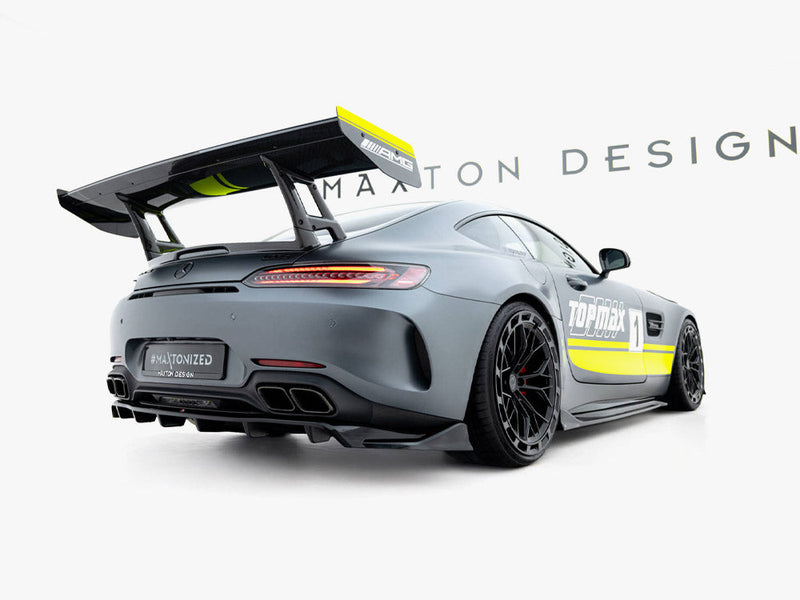 Maxton Design - Rear Splitter (Vertical Bars) Mercedes-AMG GT C C190 Facelift