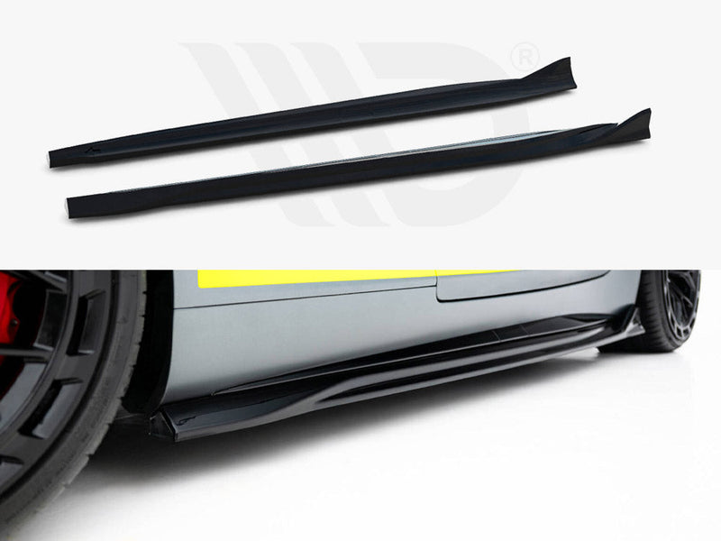 Maxton Design - Side Skirts Diffusers Mercedes-AMG GT C C190 Facelift