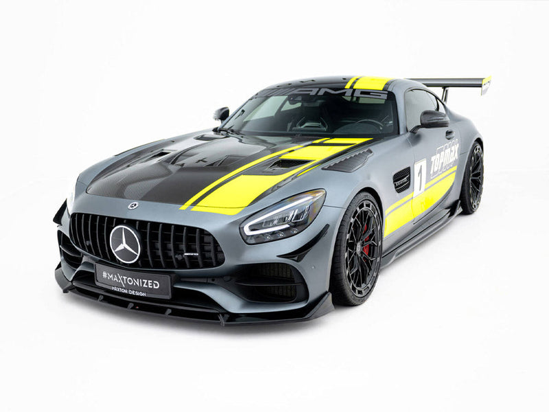 Maxton Design - Front Splitter Mercedes-AMG GT C C190 Facelift