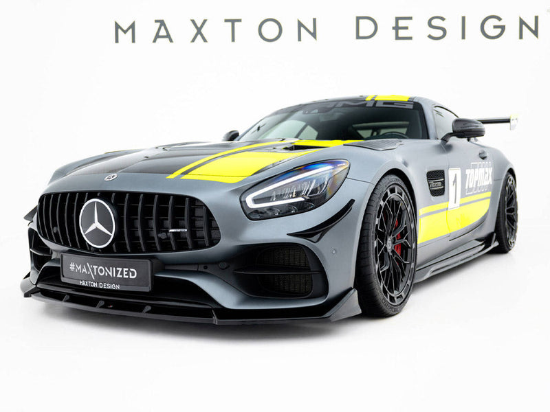 Maxton Design - Front Splitter Mercedes-AMG GT C C190 Facelift