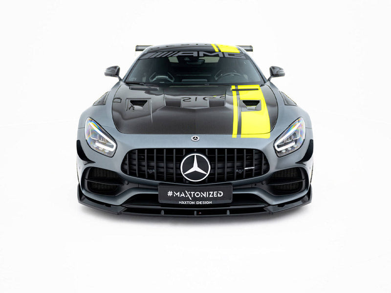 Maxton Design - Front Splitter Mercedes-AMG GT C C190 Facelift