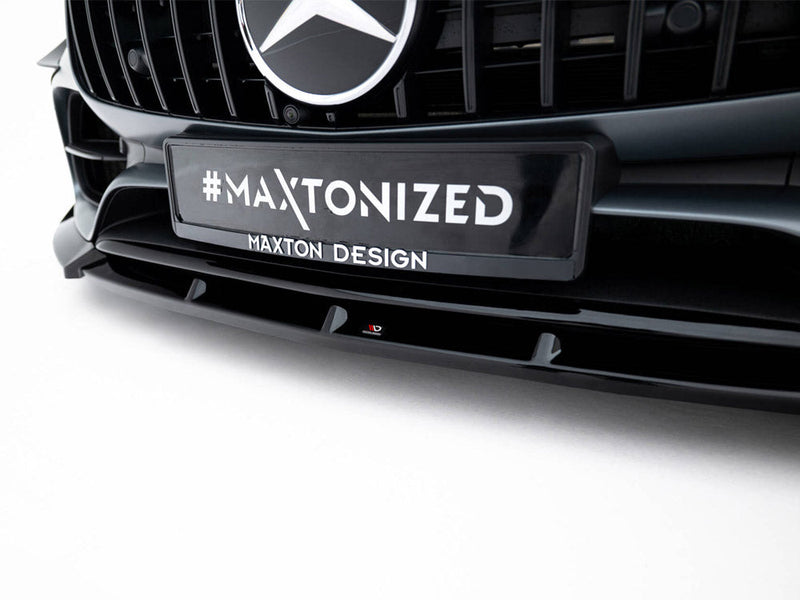 Maxton Design - Front Splitter Mercedes-AMG GT C C190 Facelift