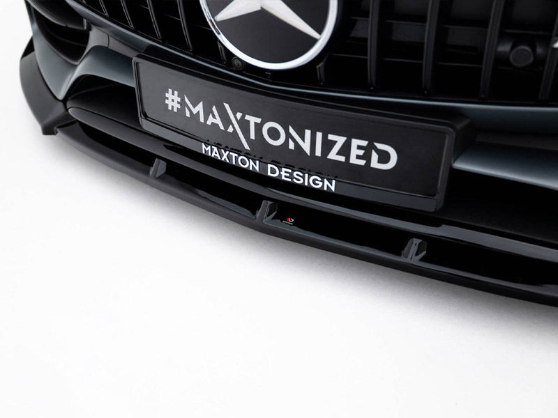 Maxton Design - Front Splitter Mercedes-AMG GT C C190 Facelift
