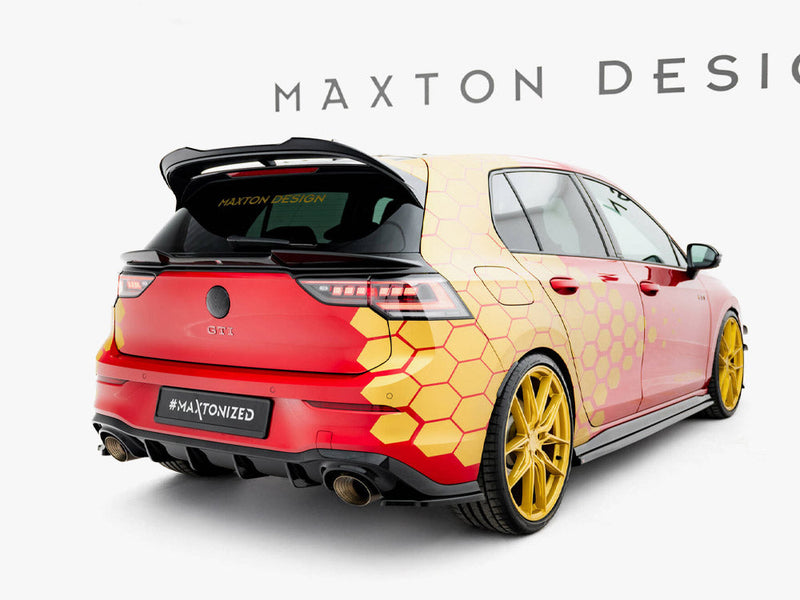 Maxton Design - Rear Side Splitters V.2 Volkswagen Golf GTI Clubsport Mk8 Facelift