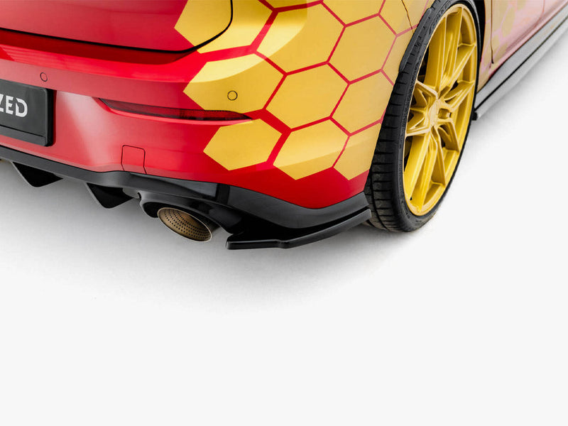 Maxton Design - Rear Side Splitters V.2 Volkswagen Golf GTI Clubsport Mk8 Facelift