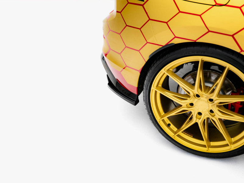 Maxton Design - Rear Side Splitters V.2 Volkswagen Golf GTI Clubsport Mk8 Facelift