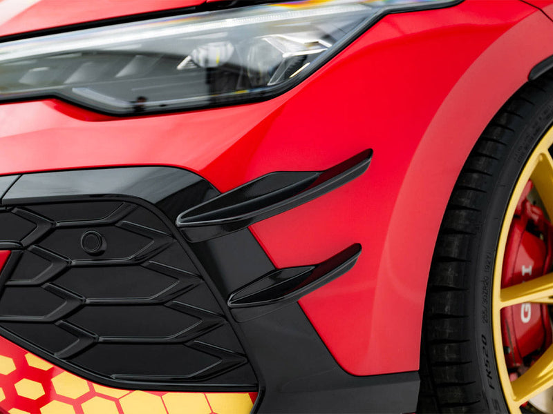 Maxton Design - Front Bumper Wings (Canards) Volkswagen Golf GTI Clubsport Mk8 Facelift