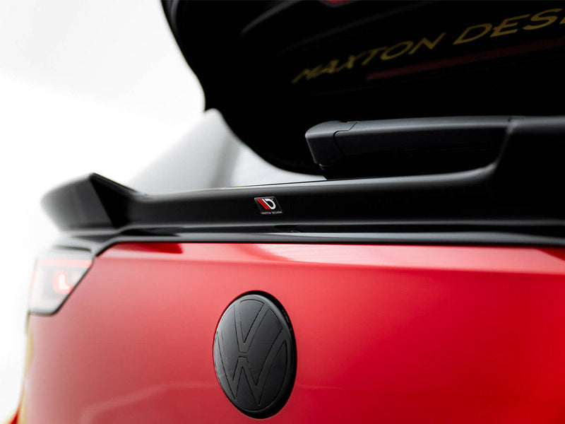 Maxton Design - Lower Spoiler CAP 3D Volkswagen Golf GTI / GTI Clubsport / R / R-Line / GTE / GTD Mk8 / Mk8 Facelift
