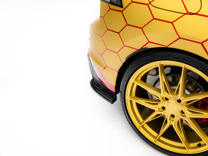 Maxton Design - Rear Side Splitters V.6 Volkswagen Golf GTI Clubsport Mk8 Facelift