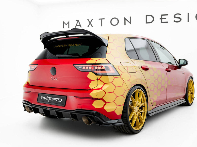 Maxton Design - Rear Side Splitters V.3 Volkswagen Golf GTI Clubsport Mk8 Facelift