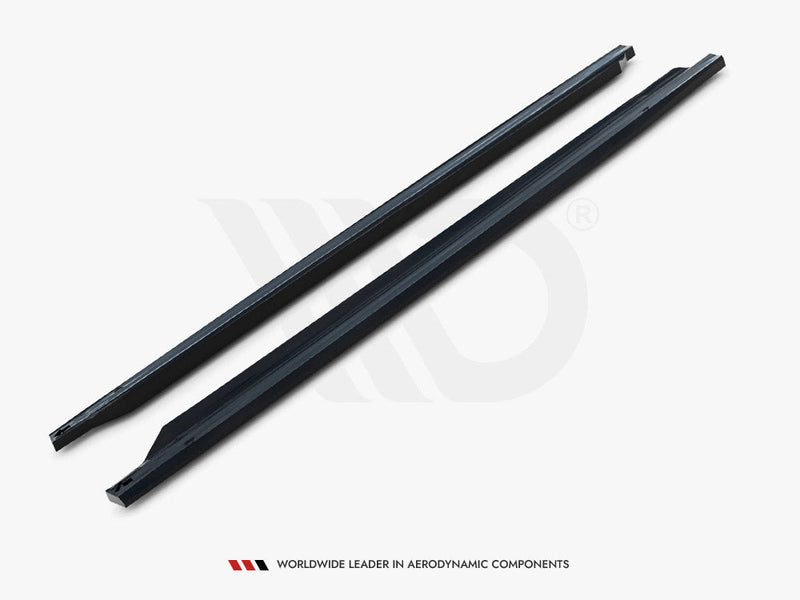 Maxton Design - Side Skirts Diffusers V.2 Volkswagen Golf GTI Clubsport Mk8 Facelift
