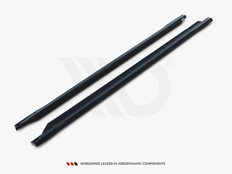Maxton Design - Side Skirts Diffusers V.1 Volkswagen Golf GTI Clubsport Mk8 Facelift
