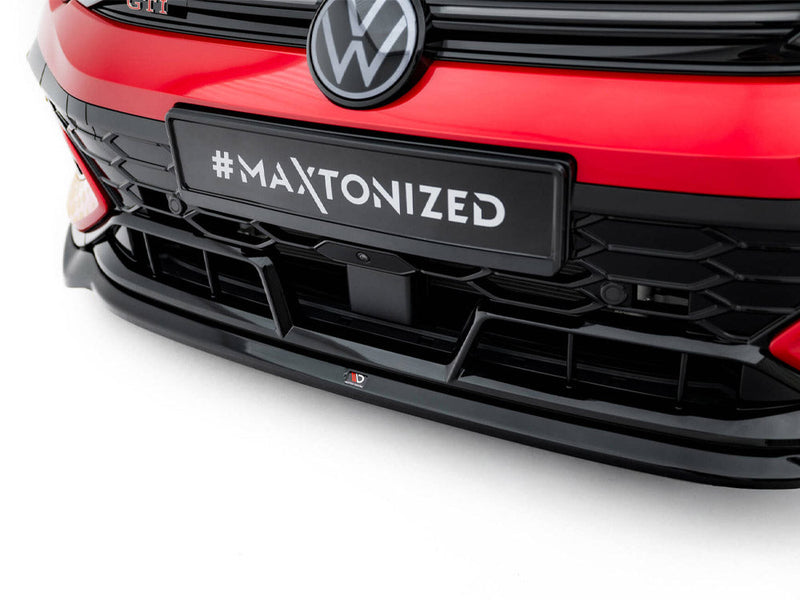 Maxton Design - Front Splitter V.4 Volkswagen Golf GTI Clubsport Mk8 Facelift
