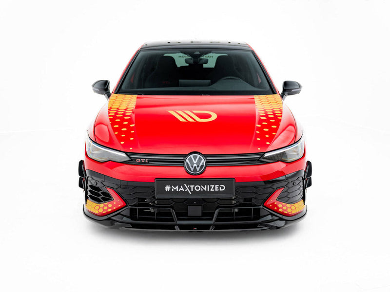 Maxton Design - Front Splitter V.1 Volkswagen Golf GTI Clubsport Mk8 Facelift