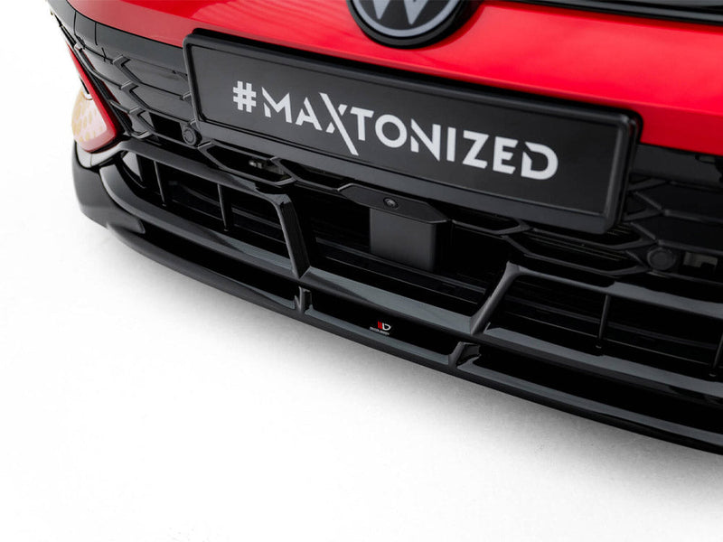 Maxton Design - Front Splitter V.1 Volkswagen Golf GTI Clubsport Mk8 Facelift