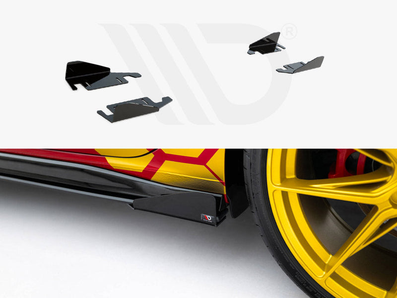 Maxton Design - Side Flaps Volkswagen Golf GTI Clubsport Mk8 Facelift