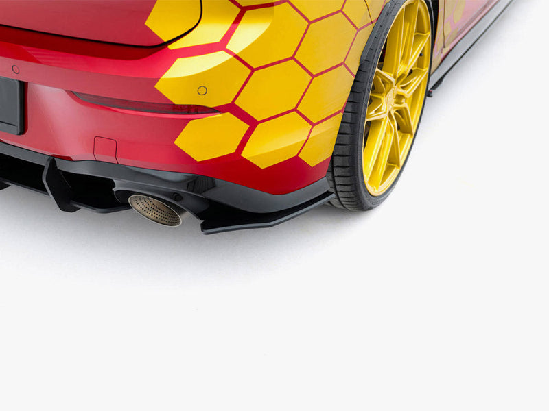 Maxton Design - Street PRO Rear Side Splitters Volkswagen Golf GTI Clubsport Mk8 Facelift