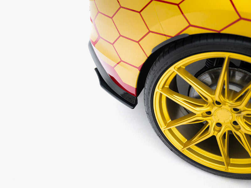 Maxton Design - Street PRO Rear Side Splitters Volkswagen Golf GTI Clubsport Mk8 Facelift