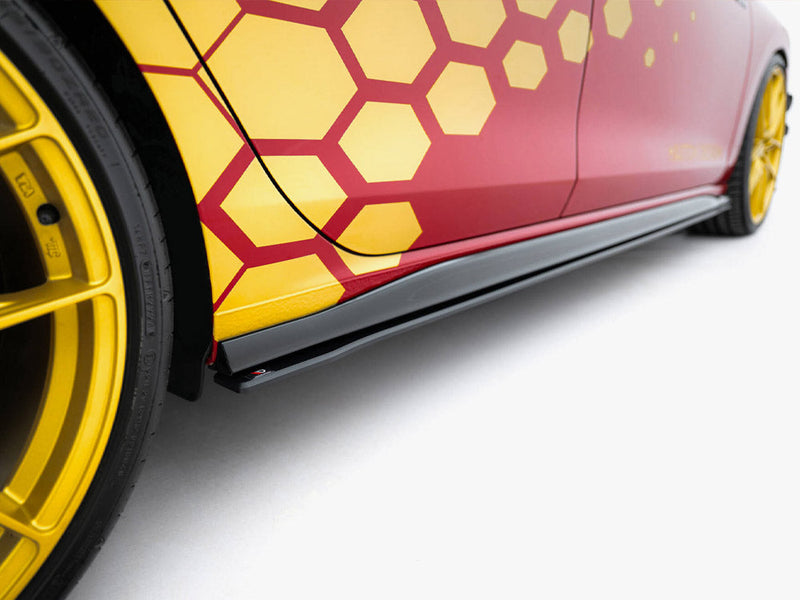 Maxton Design - Street Pro Side Skirts Diffusers Volkswagen Golf GTI Clubsport Mk8 Facelift