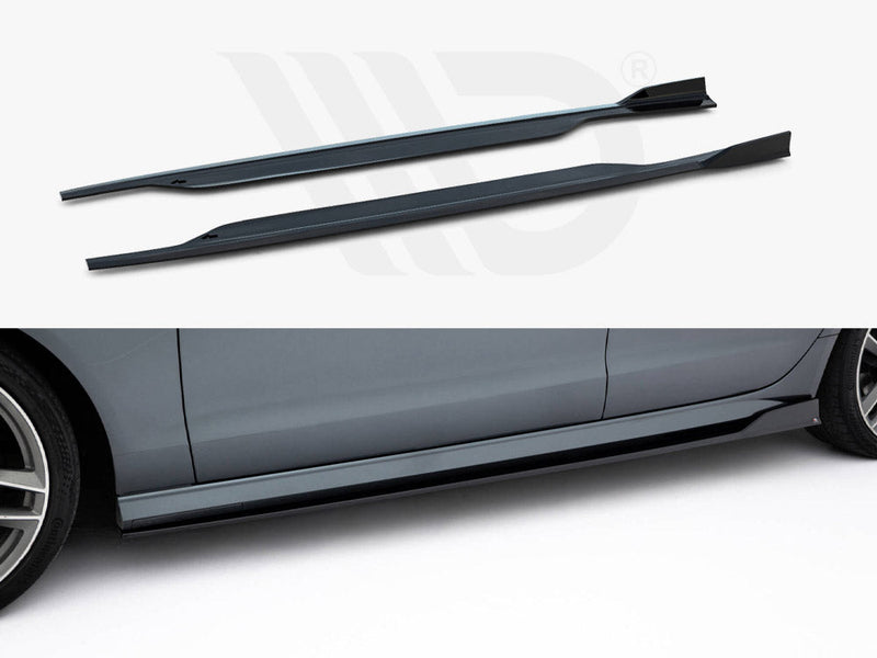 Maxton Design - Side Skirts Diffusers V.2 Audi A6 / A6 C7 S-Line / S6 C7 Facelift