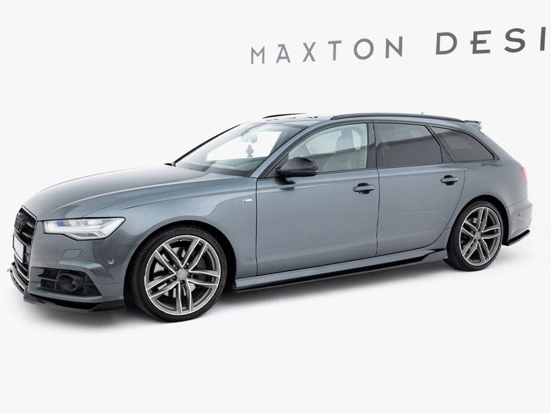 Maxton Design - Side Skirts Diffusers V.2 Audi A6 / A6 C7 S-Line / S6 C7 Facelift
