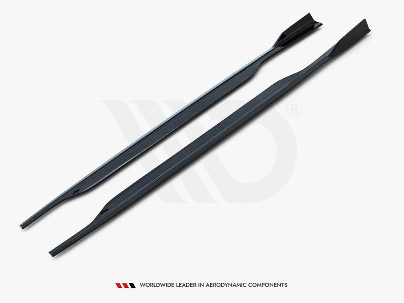 Maxton Design - Side Skirts Diffusers V.2 Audi A6 / A6 C7 S-Line / S6 C7 Facelift