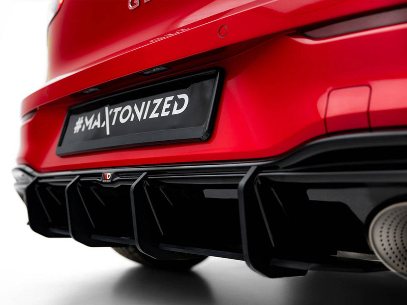 Maxton Design - Street PRO Rear Diffuser V.1 Volkswagen Golf GTI Clubsport Mk8 Facelift