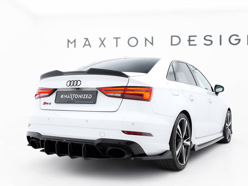 Maxton Design - Street PRO Rear Diffuser V.2 Audi RS3 Sedan 8V Facelift