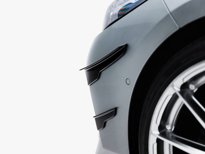 Maxton Design - Front Bumper Wings (Canards) BMW 1 M-Pack F70