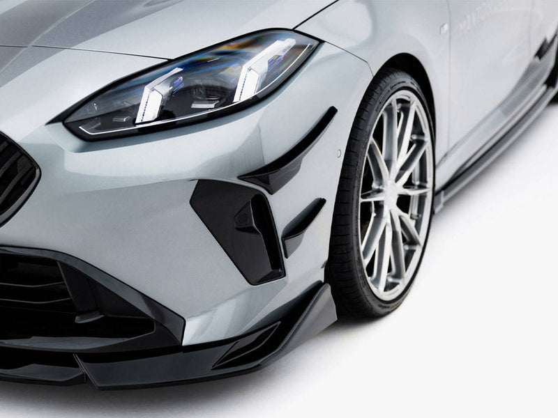 Maxton Design - Front Bumper Wings (Canards) BMW 1 M-Pack F70
