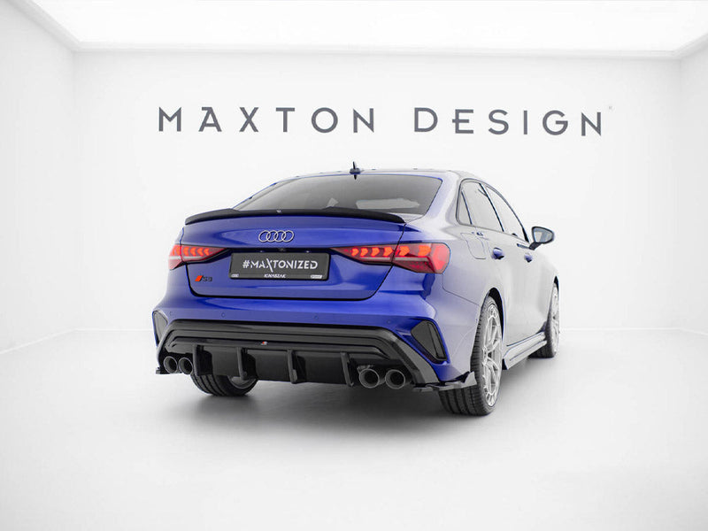 Maxton Design - Rear Side Splitters V.4 Audi S3 Sedan 8Y Facelift