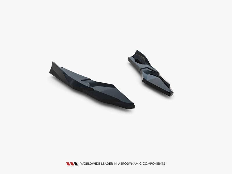 Maxton Design - Rear Side Splitters V.4 Audi S3 Sedan 8Y Facelift