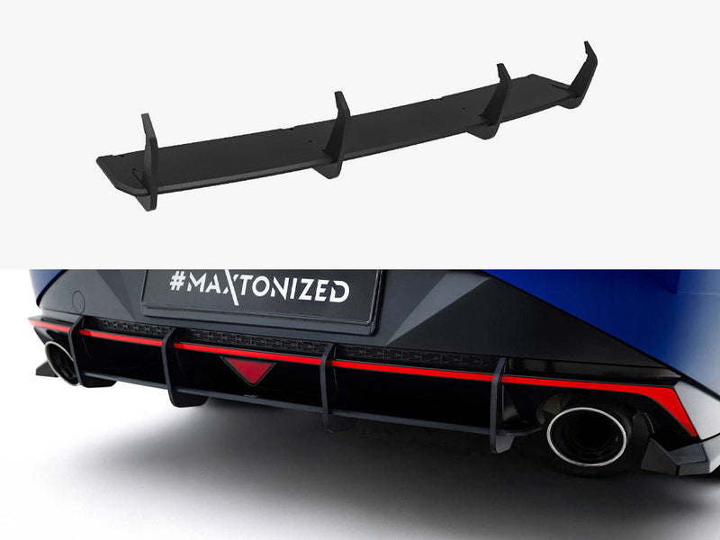 Maxton Design - Street PRO Rear Diffuser Hyundai Elantra N Mk7