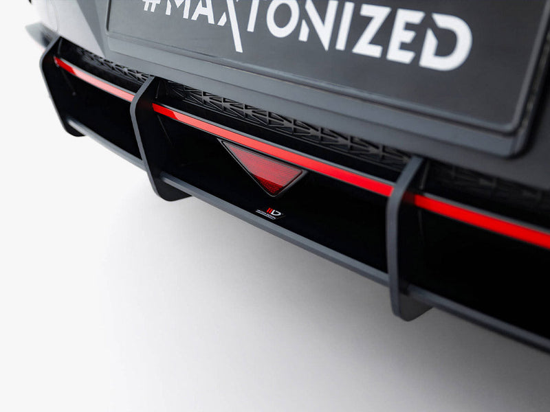 Maxton Design - Street PRO Rear Diffuser Hyundai Elantra N Mk7