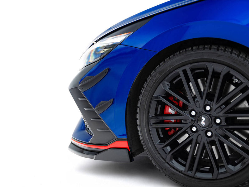 Maxton Design - Front Bumper Wings (Canards) Hyundai Elantra N Mk7