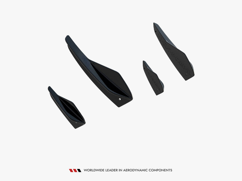Maxton Design - Front Bumper Wings (Canards) Hyundai Elantra N Mk7