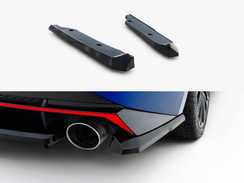 Maxton Design - Rear Side Splitters Hyundai Elantra N Mk7