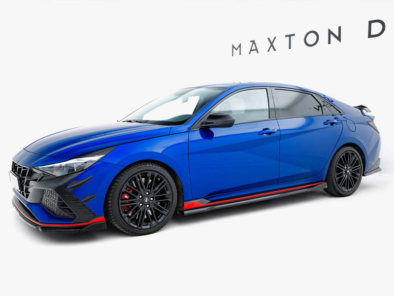 Maxton Design - Side Skirts Diffusers Hyundai Elantra N Mk7