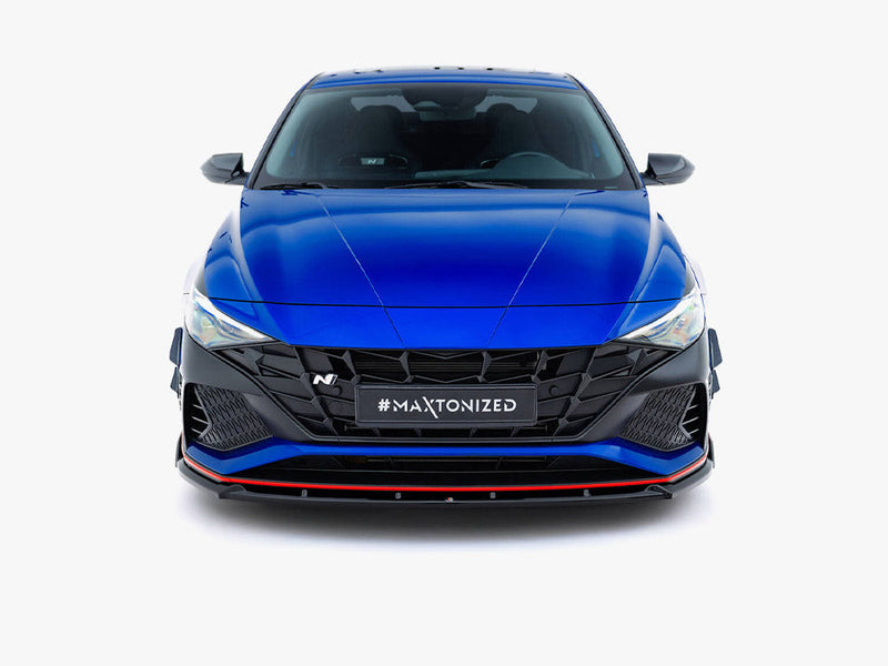 Maxton Design - Front Splitter V.2 Hyundai Elantra N Mk7