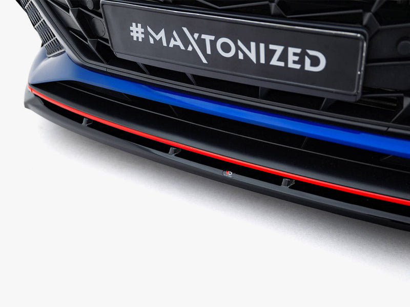 Maxton Design - Front Splitter V.2 Hyundai Elantra N Mk7