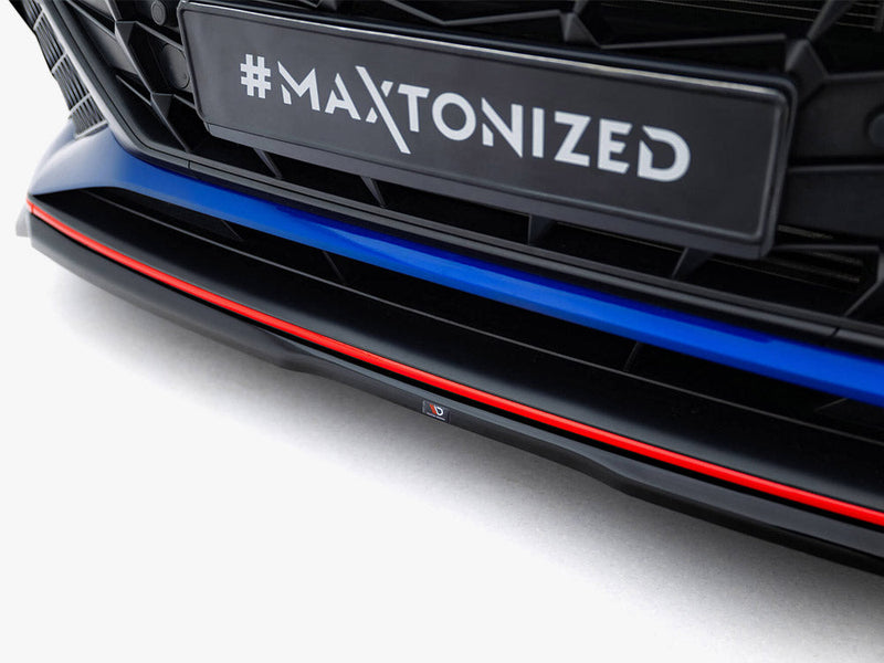 Maxton Design - Front Splitter V.1 Hyundai Elantra N Mk7