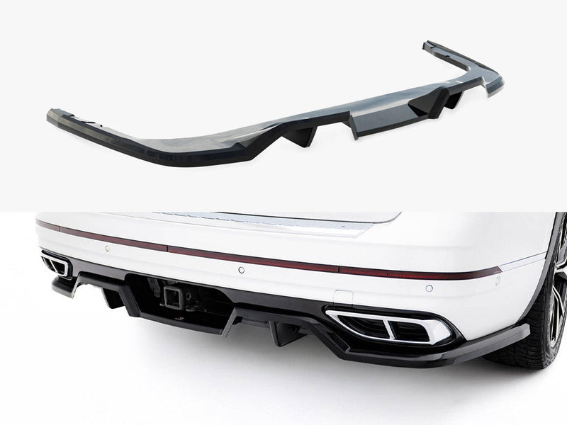 Maxton Design - Rear Splitter (Vertical Bars) Volkswagen Atlas R-Line Mk1 Facelift 2