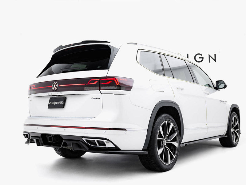 Maxton Design - Rear Splitter (Vertical Bars) Volkswagen Atlas R-Line Mk1 Facelift 2