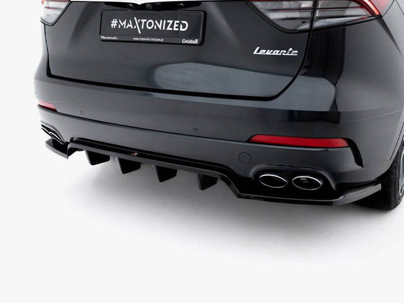 Maxton Design - Rear Splitter (Vertical Bars) Maserati Levante GT Mk1 Facelift